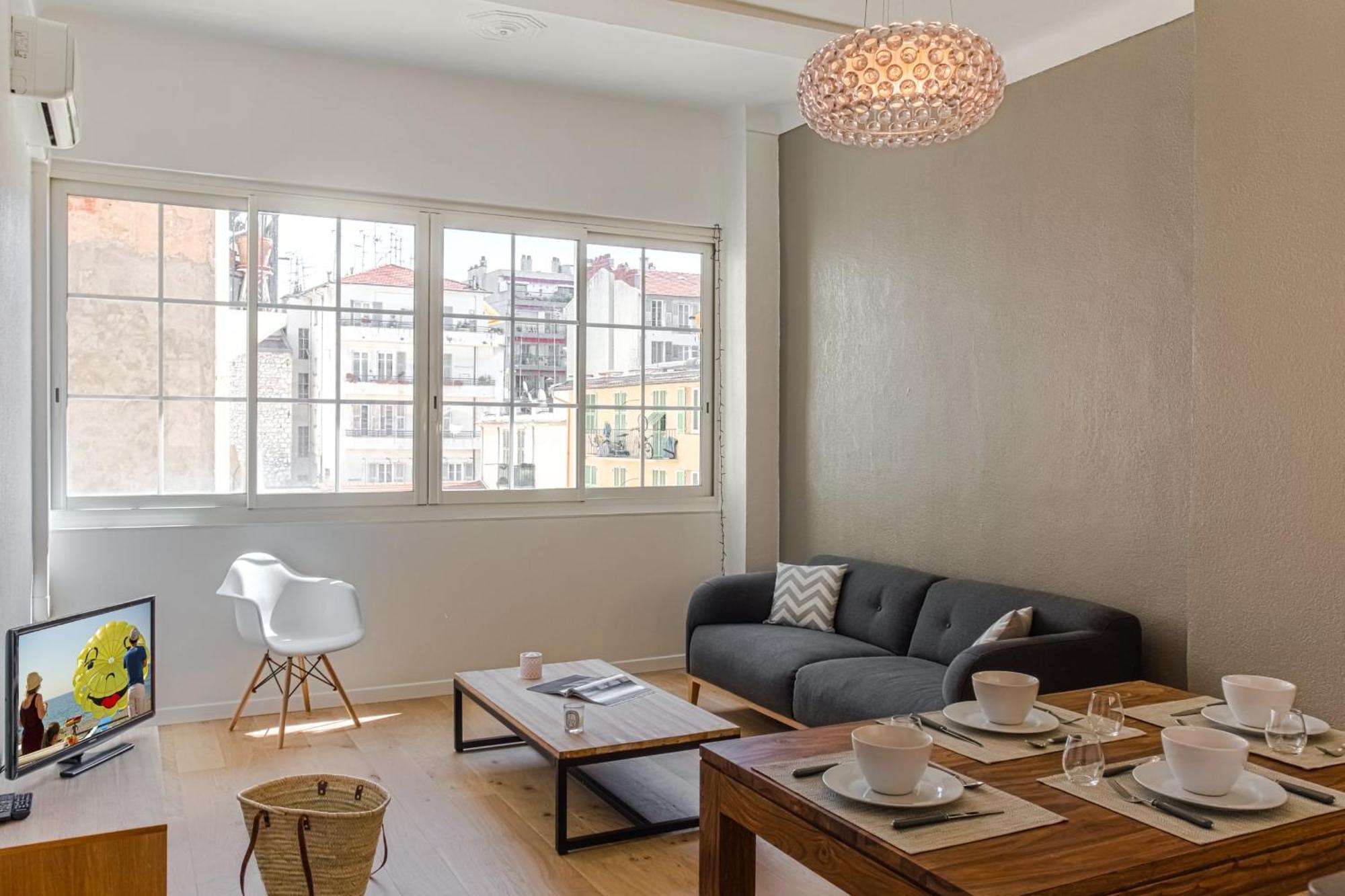 Veillon - 2 Bedrooms - City Center Niza Exterior foto