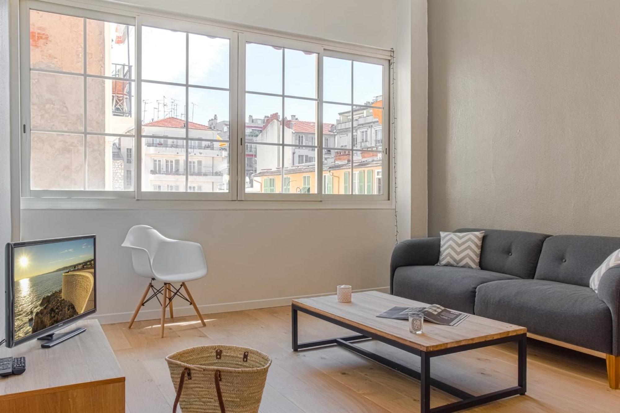Veillon - 2 Bedrooms - City Center Niza Exterior foto